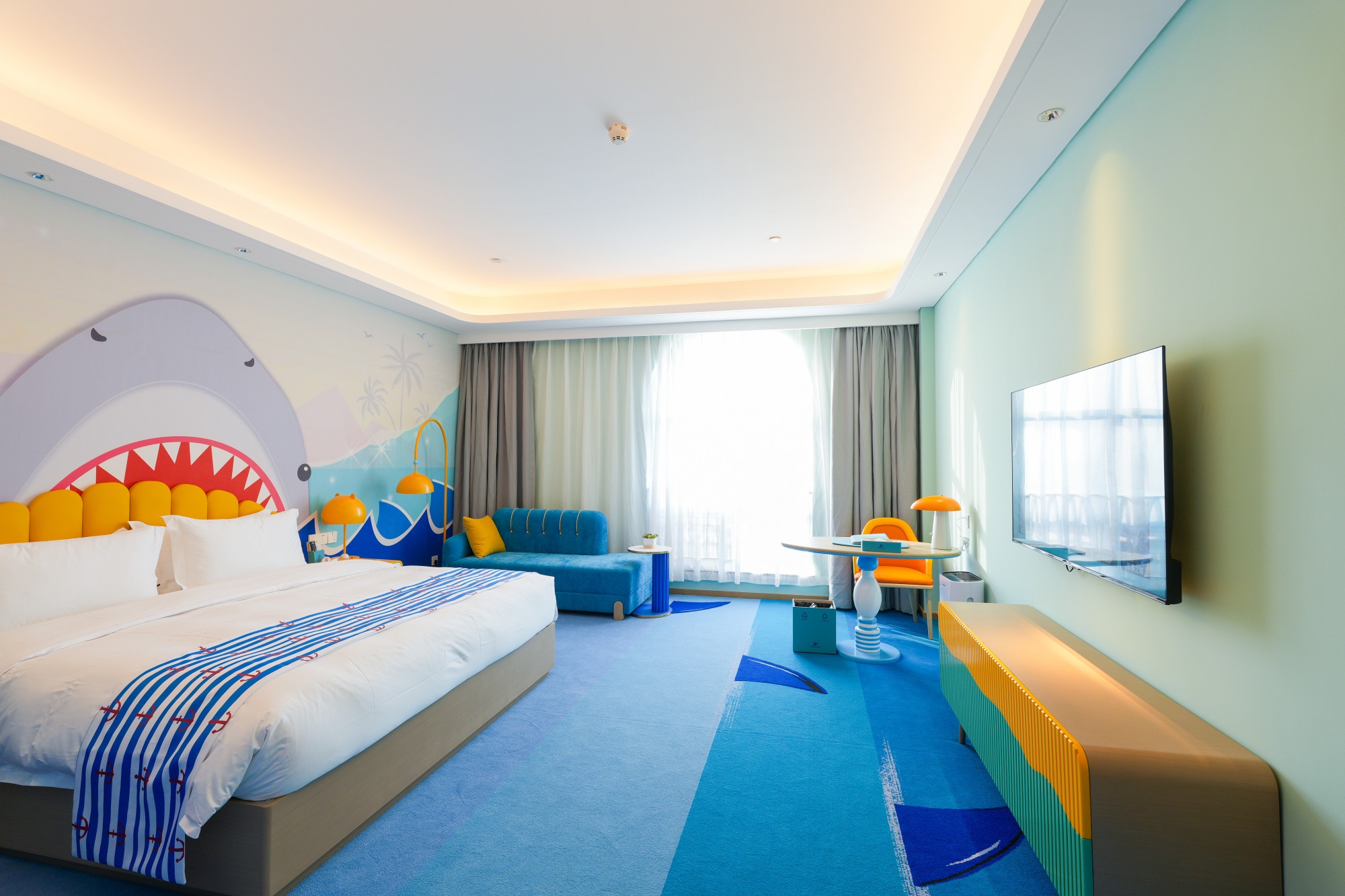 鲨鱼高级大床房 (1)