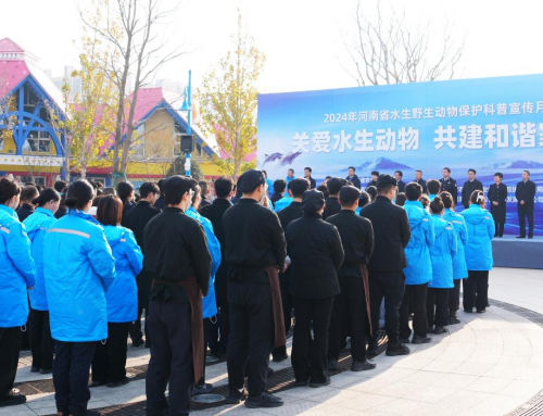 2024年河南省水生野生动物保护科普宣传月活动在郑州海昌海洋公园举行